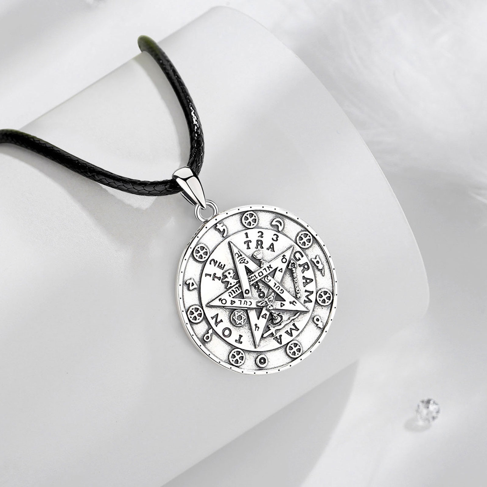 Eudora-男性と女性のための五芒星ネックレス,925スタ - 925 Sterling Silver Chain Necklace Men のレビューと価格
