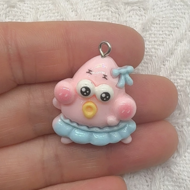 10個入り漫画風樹脂ペンダント、DIYジュエリー製作イヤリン - Earrings のレビューと価格